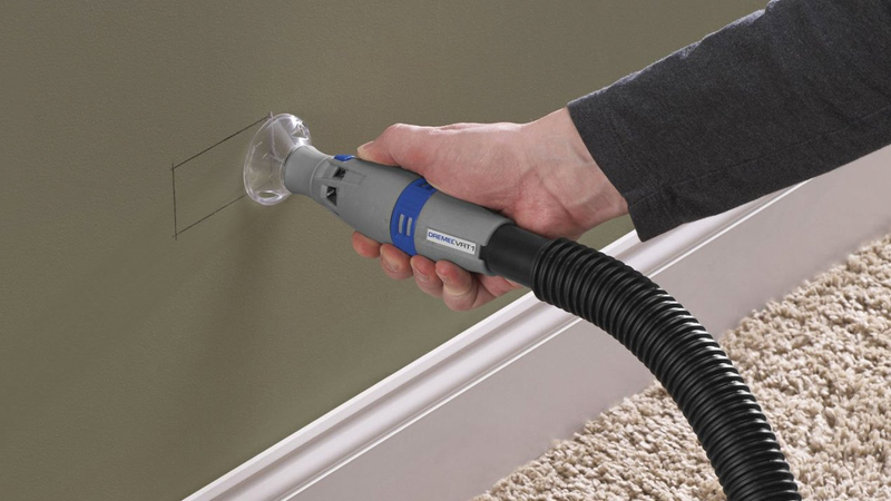 Illustration for article titled Dremel's New Rotary Tool Is Cheap Because It's Powered by Your Vacuum Cleaner